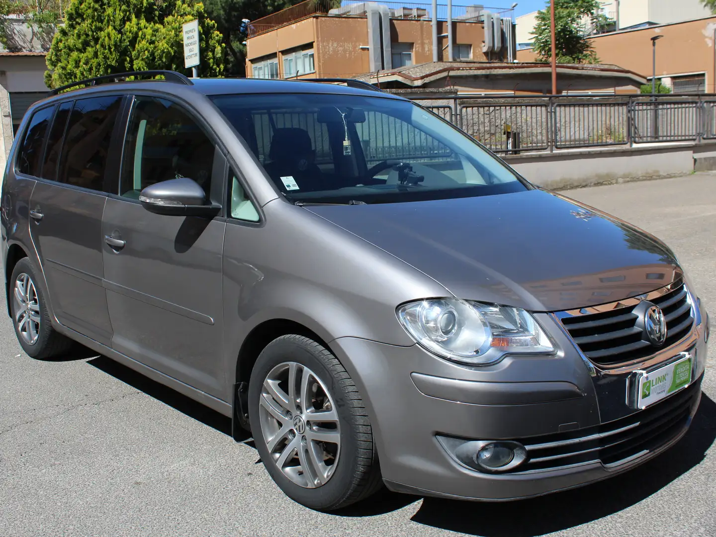 Volkswagen Touran Touran I 2007 1.9 tdi Highline dpf Grigio - 2