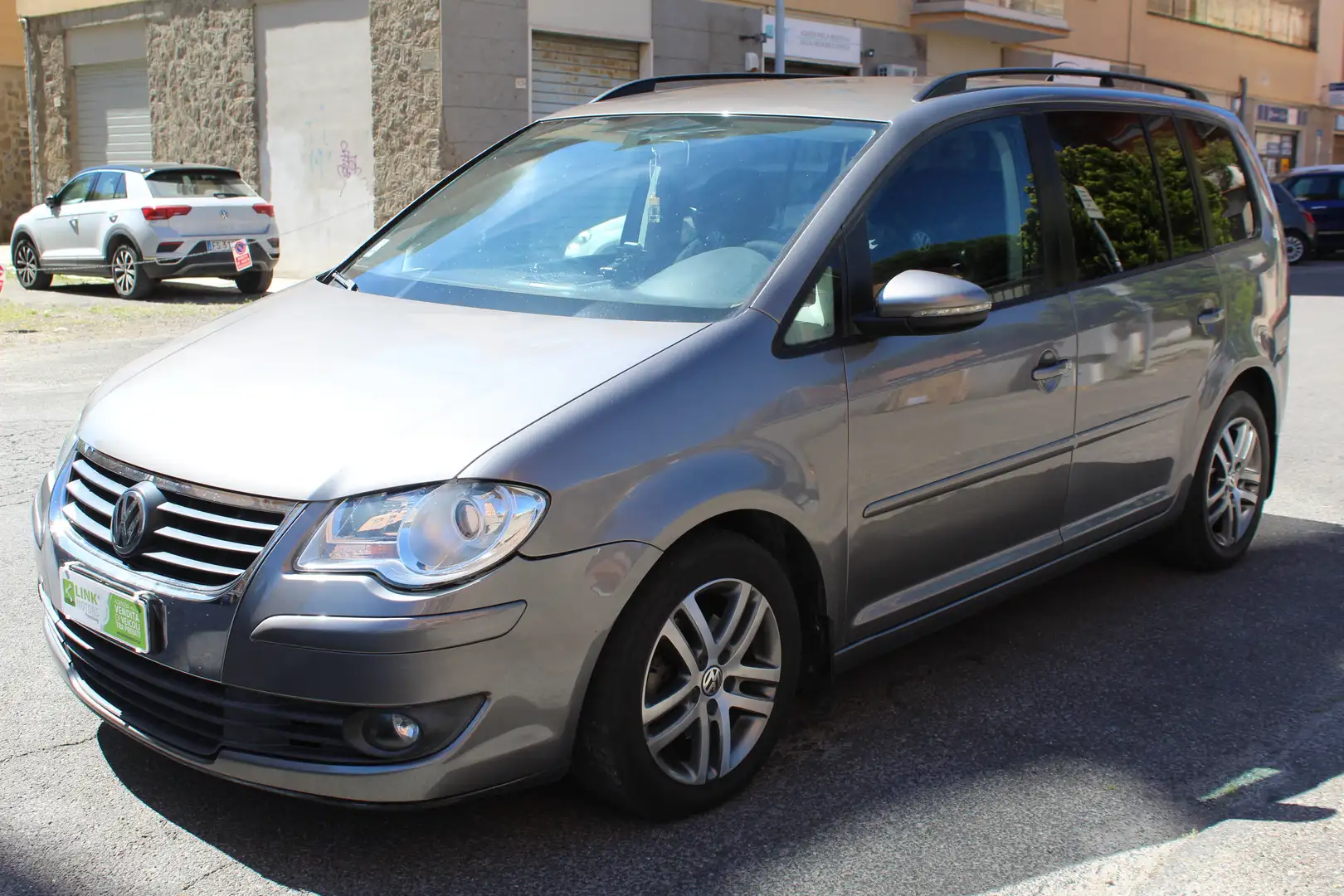 Volkswagen Touran Touran I 2007 1.9 tdi Highline dpf Grigio - 1