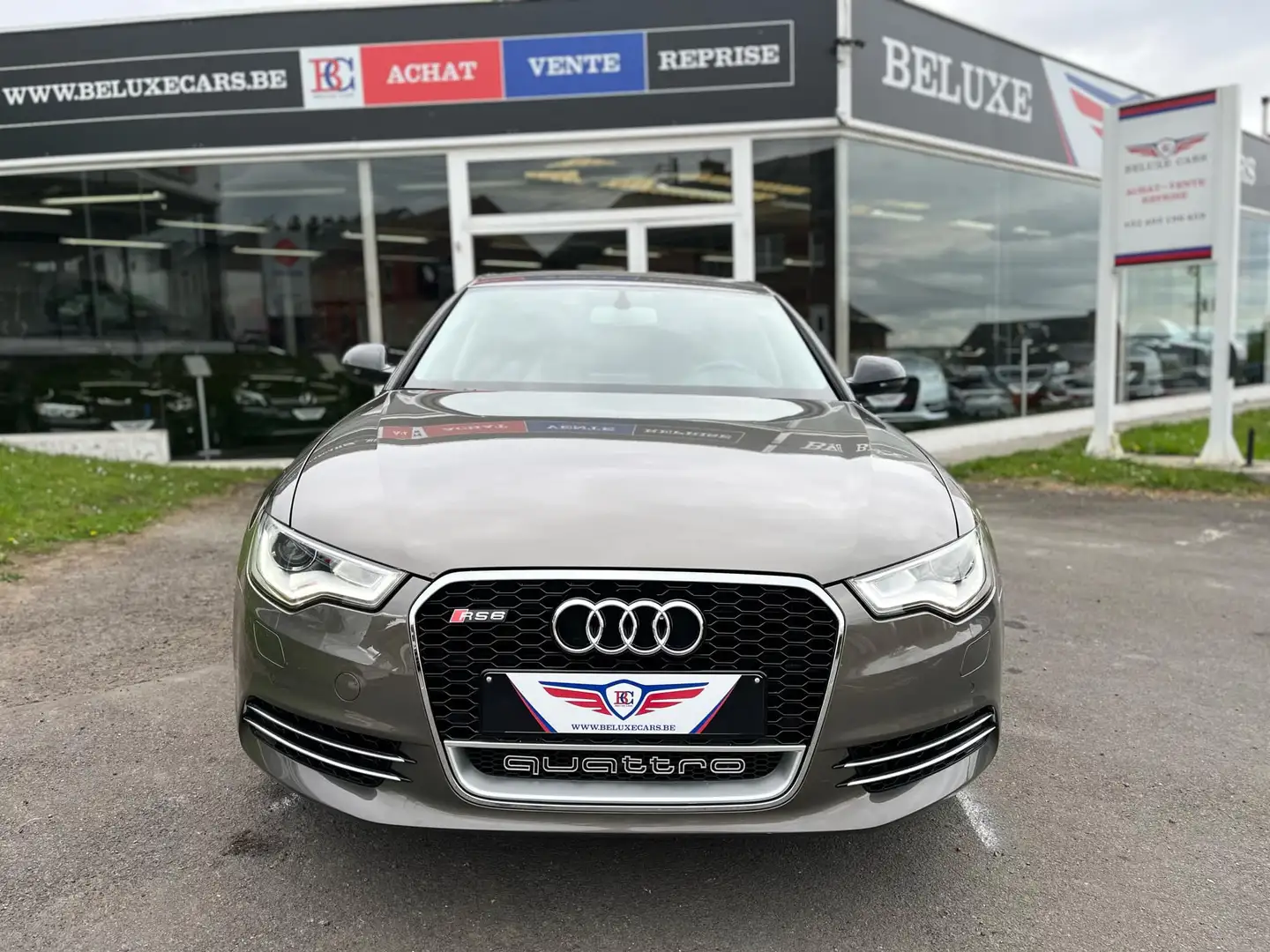 Audi A6 2.0 TFSI *LOOK-RS*CUIR*S-CHAUFFANT*GPS*XENON*JA19 Hnědá - 2