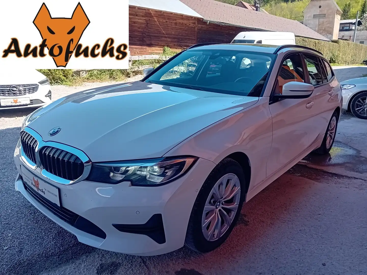 BMW 316 d 48 V Touring Aut. * Panoramadach * Alb - 1