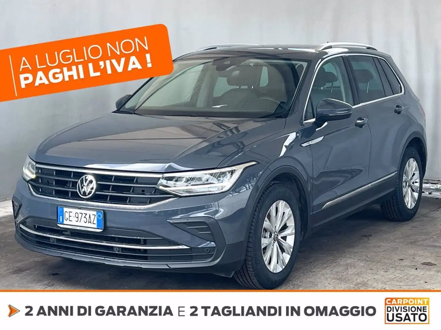 Volkswagen Tiguan 1.5 tsi life 150cv dsg Grigio - 1
