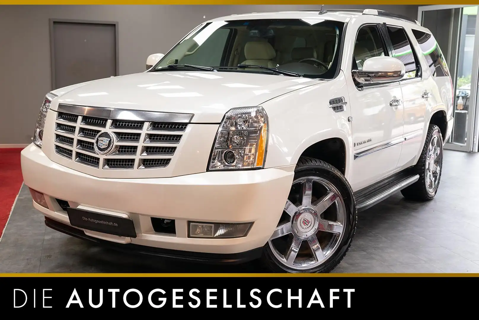 Cadillac Escalade 6.2 V8 *BI-XENON*LEDER*SITZKLIMA*TEMP* Weiß - 1