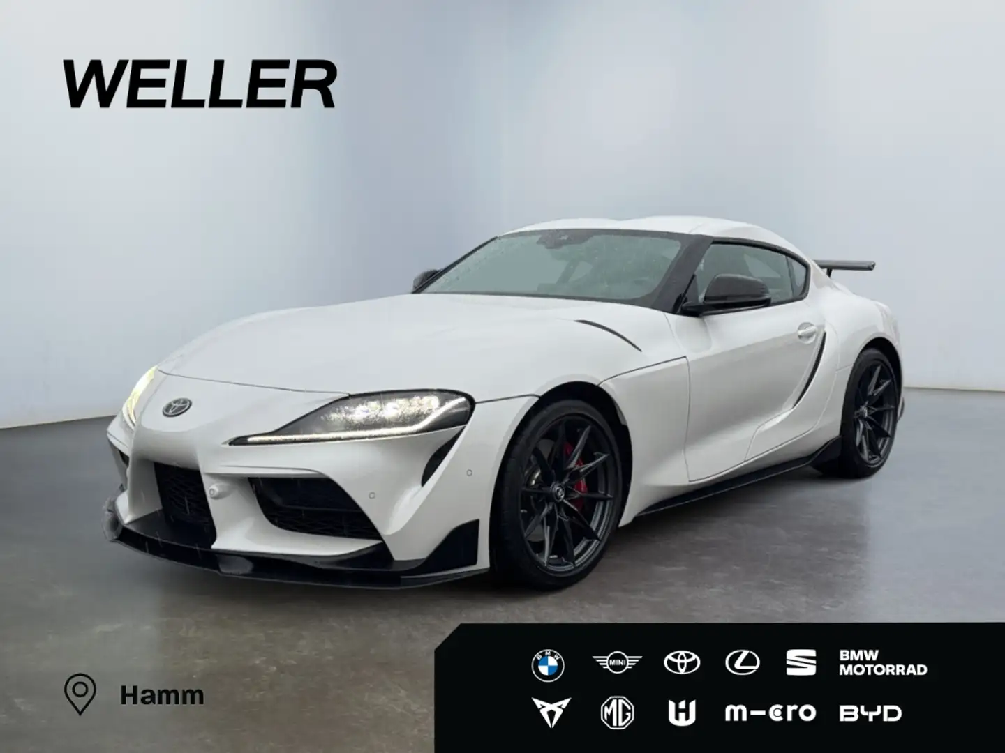 Toyota Supra GR 3.0 AC Schnitzer*Premium Paket*Bi-LED*CAM*ACC* Alb - 1