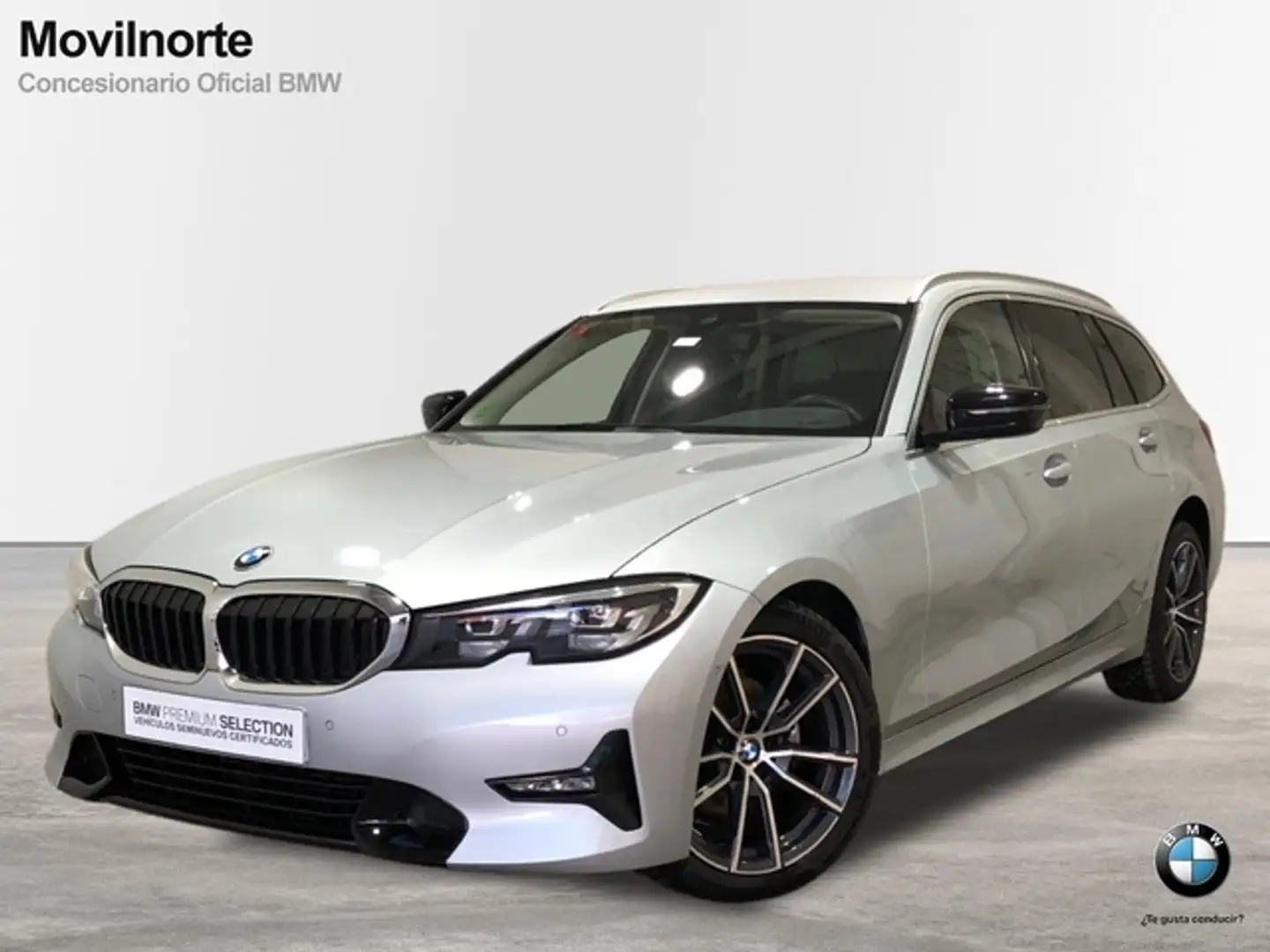 BMW 320 320dA xDrive Argent - 1