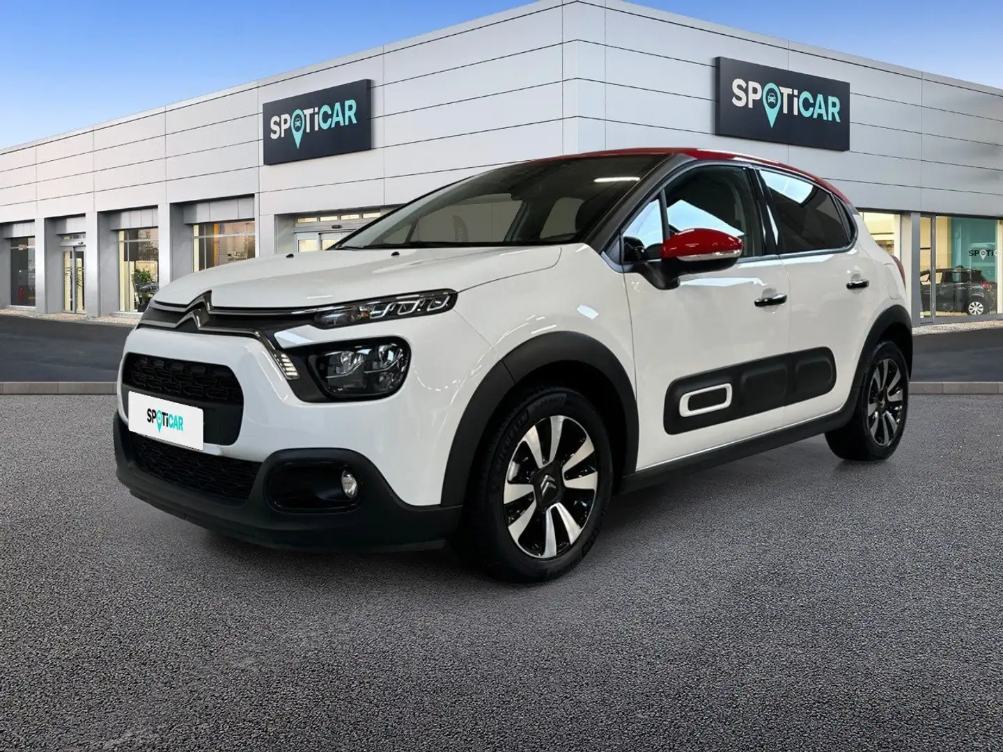 Citroen C3 PureTech 83 S&S Shine Blanc - 1