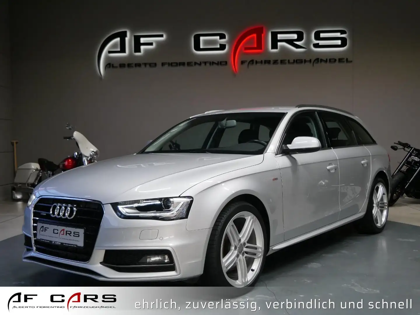 Audi A4 Avant 3.0 TDI DPF quattro Xenon S Line Argent - 1