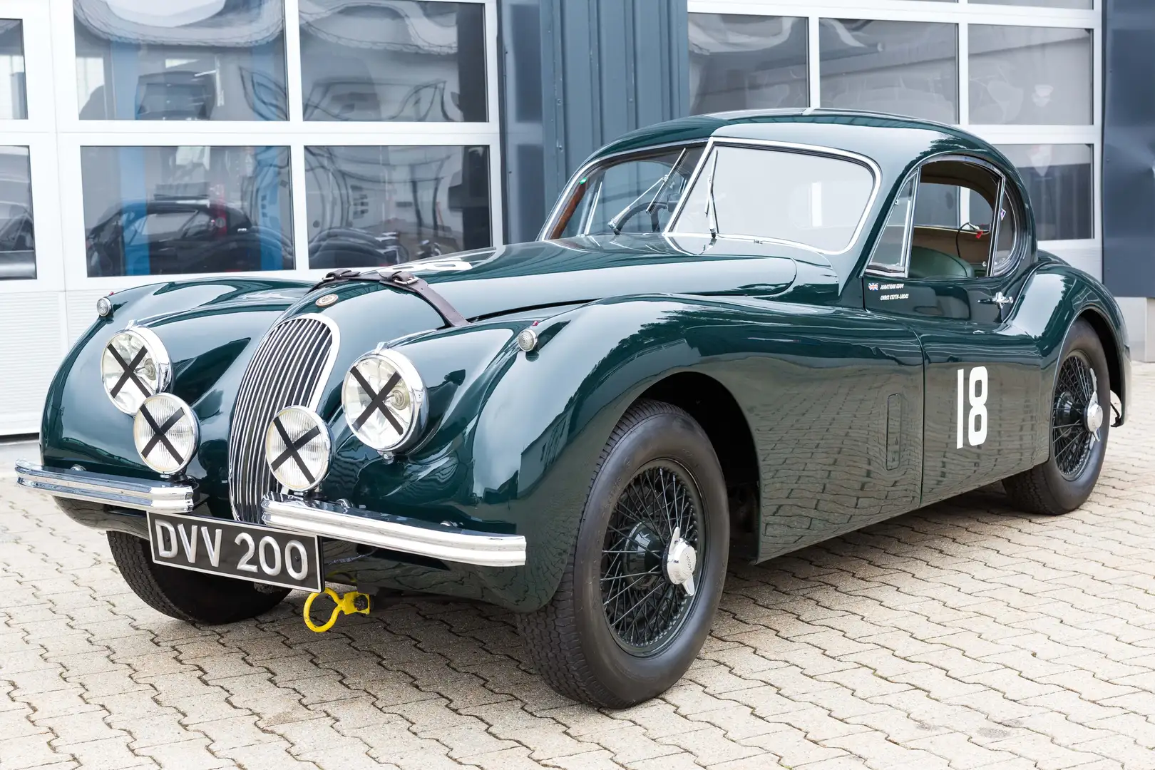 Jaguar XK 120 FHC SE "9S" *1 of 1 / RHD *Ex Jack Sears* Grün - 2