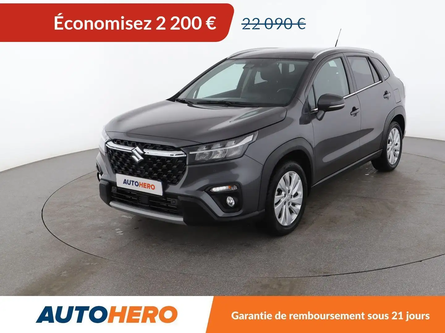 Suzuki S-Cross 1.4 BoosterJet Hybrid Privilege AllGrip Gris - 1