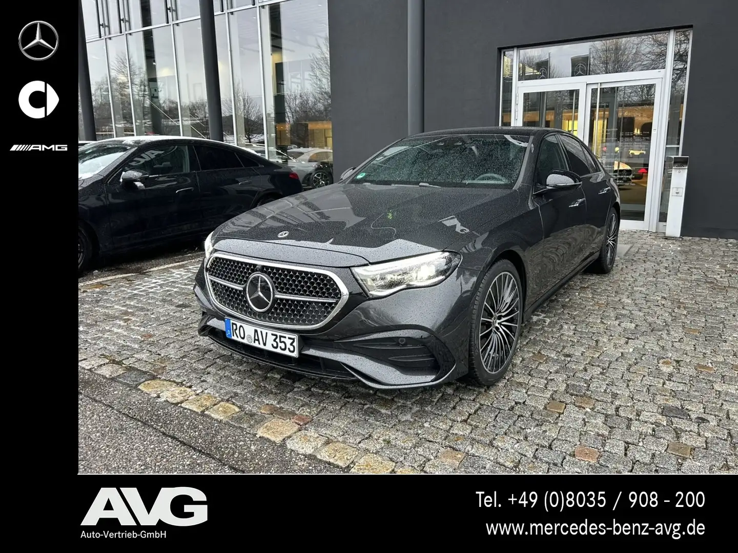 Mercedes-Benz E 220 E 220 d AMG Edition Pano AHK DIGITAL Burmester® Grau - 1