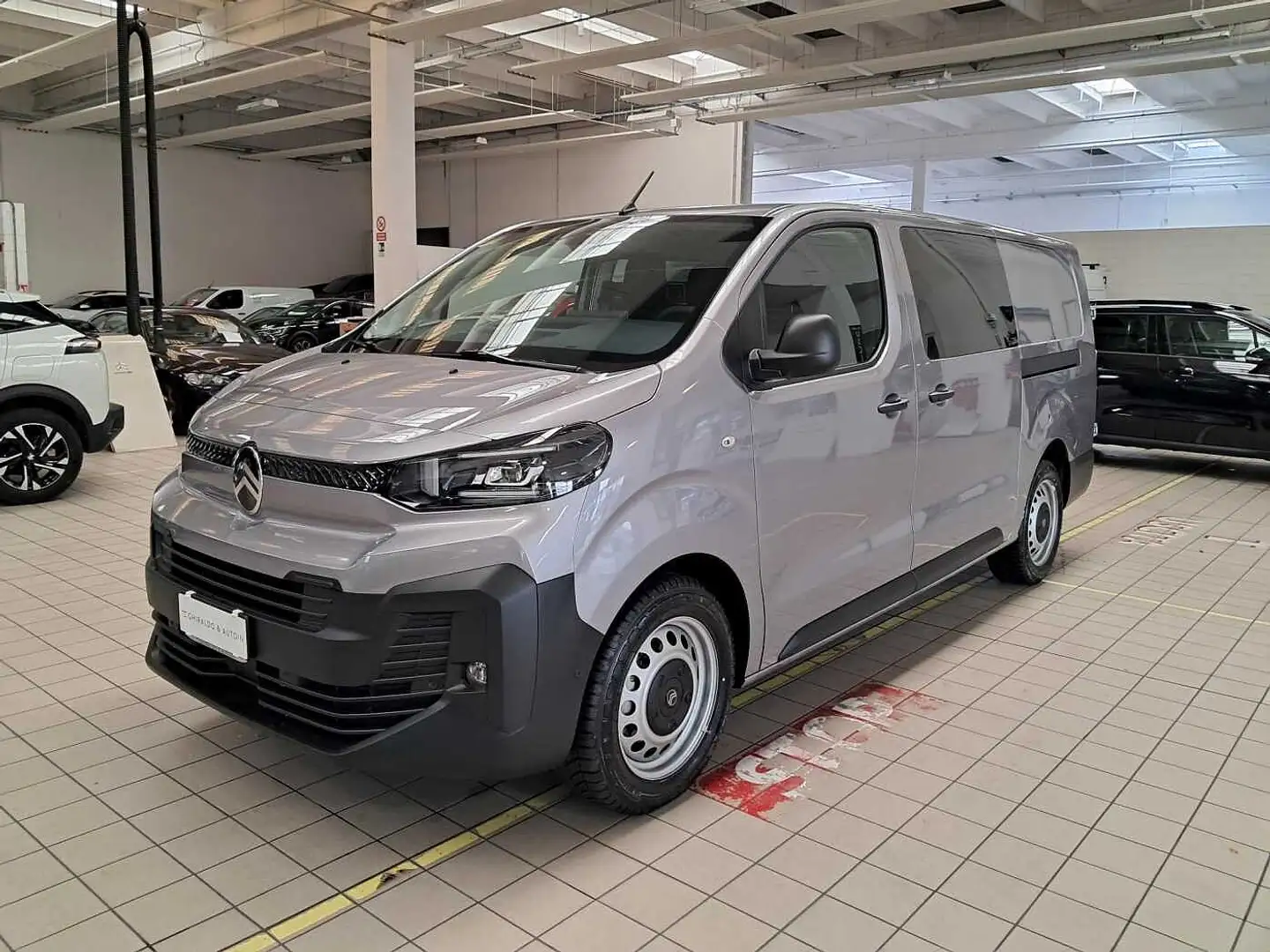 Citroen Jumpy XL 2000 140CV DC 6 posti Euro 6E Szary - 1