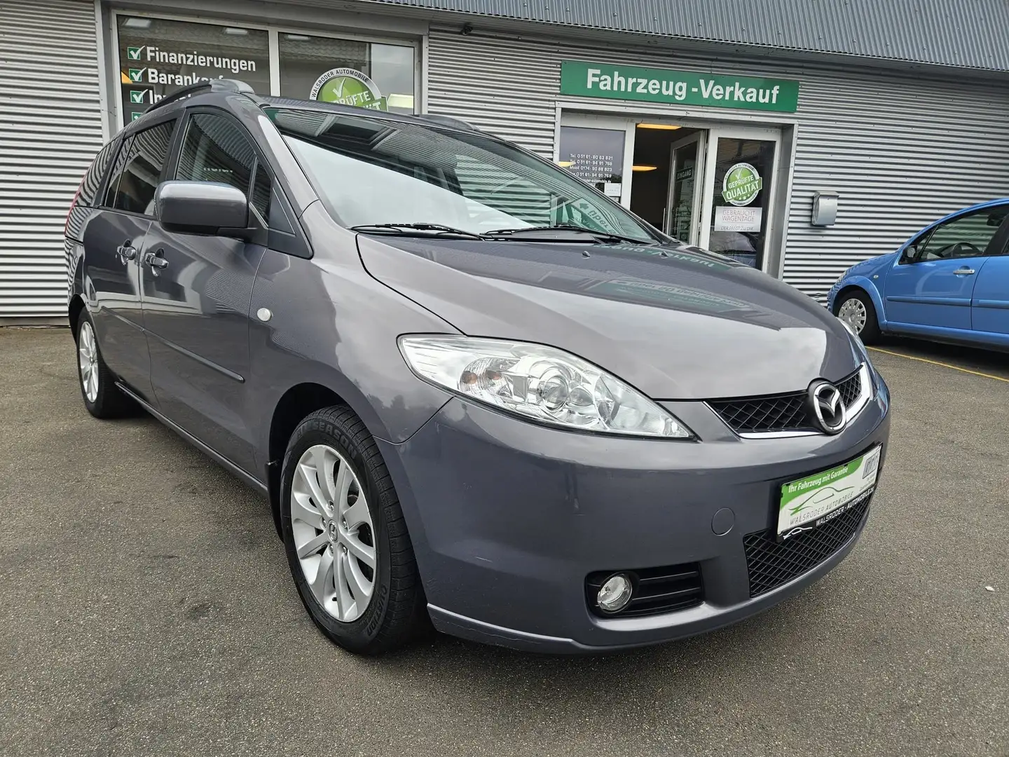 Mazda 5 1.8 Exclusive*7-Sitzer*Klimaautomatik*Trend-Paket* Grau - 2