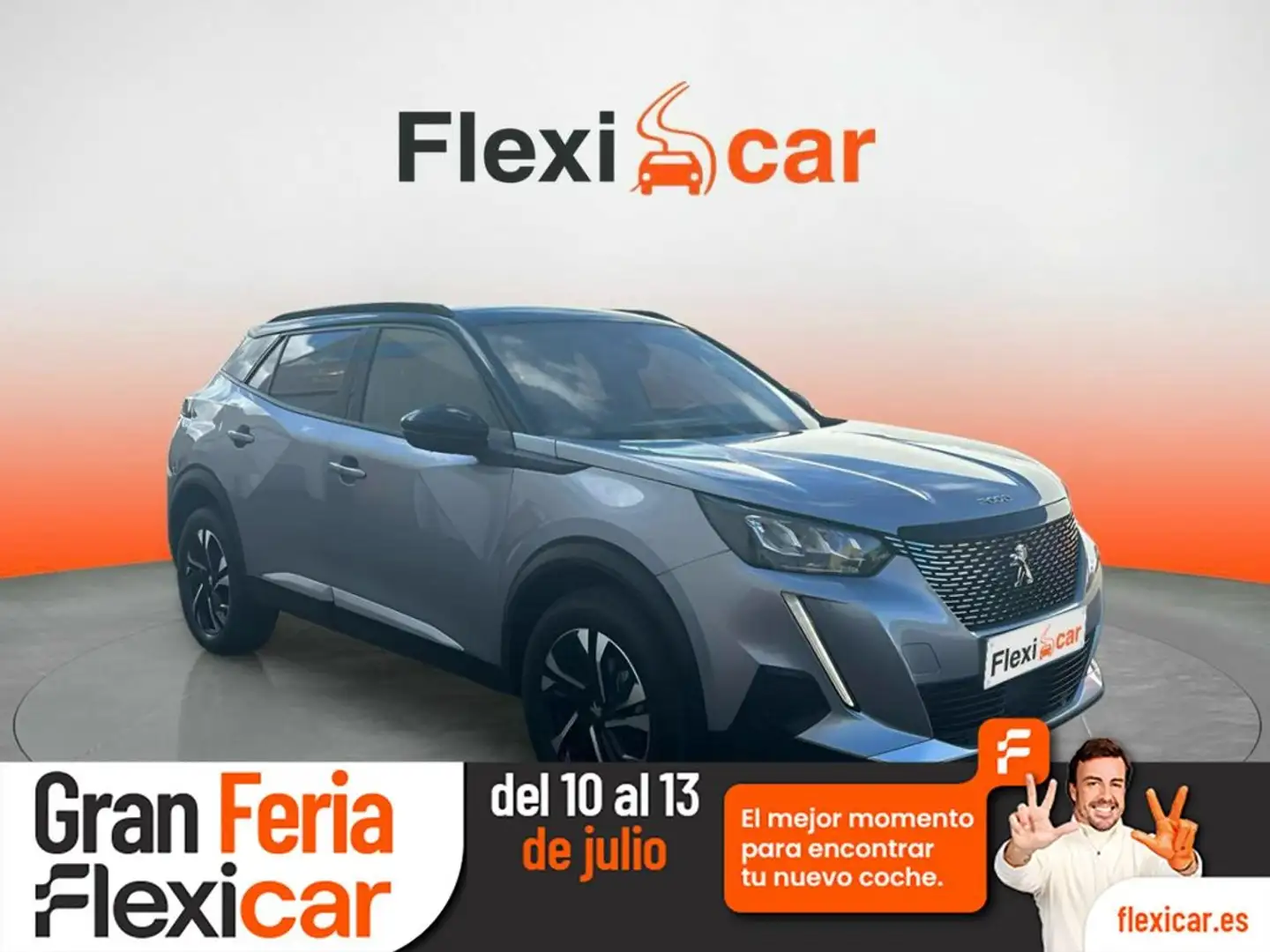 Peugeot 2008 1.2 PureTech S&S Allure EAT8 130 Grau - 1