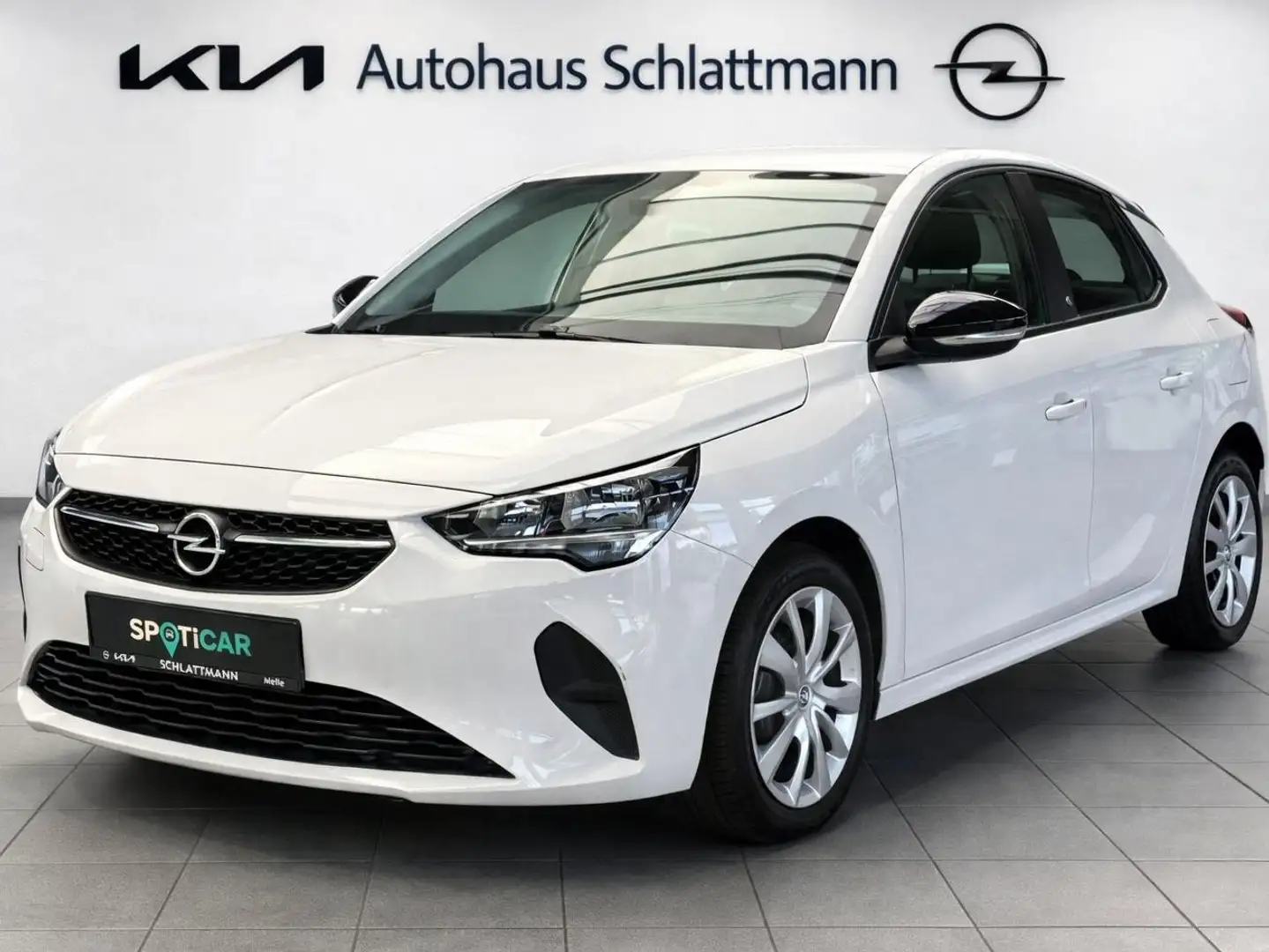 Opel Corsa-e Edition 50-kWh 11-kW-OBC *DAB*CarPlay*WP* Weiß - 1