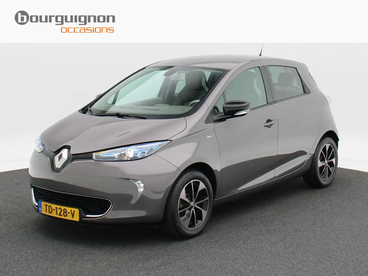 Renault ZOE Q90 Bose Quickcharge 41 kWh | Koop Accu | Cruise C Grijs - 1