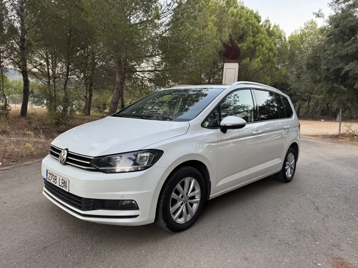 Volkswagen Touran 1.6TDI CR BMT Advance 85kW RAC Blanc - 2