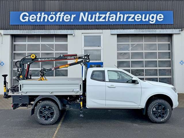 Imagine Isuzu D-Max Space Cab LS AT BIG-MAX Forstkran Greifer