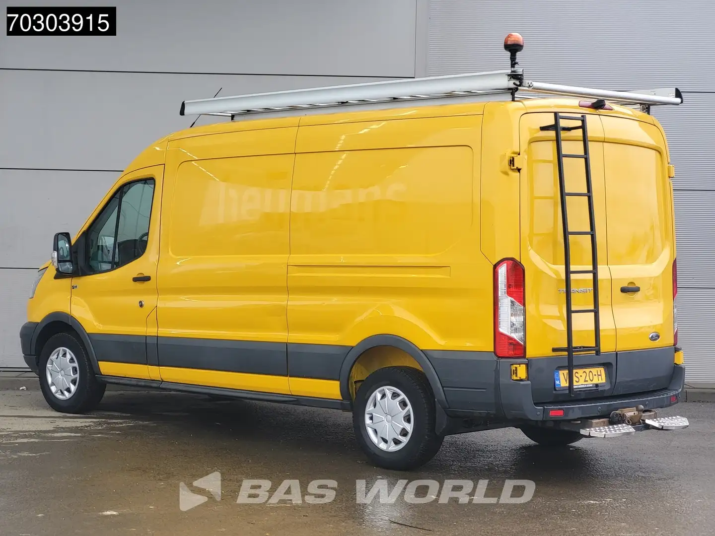 Ford Transit 130pk L3H2 Trekhaak Airco Cruise Camera Parkeersen Geel - 2