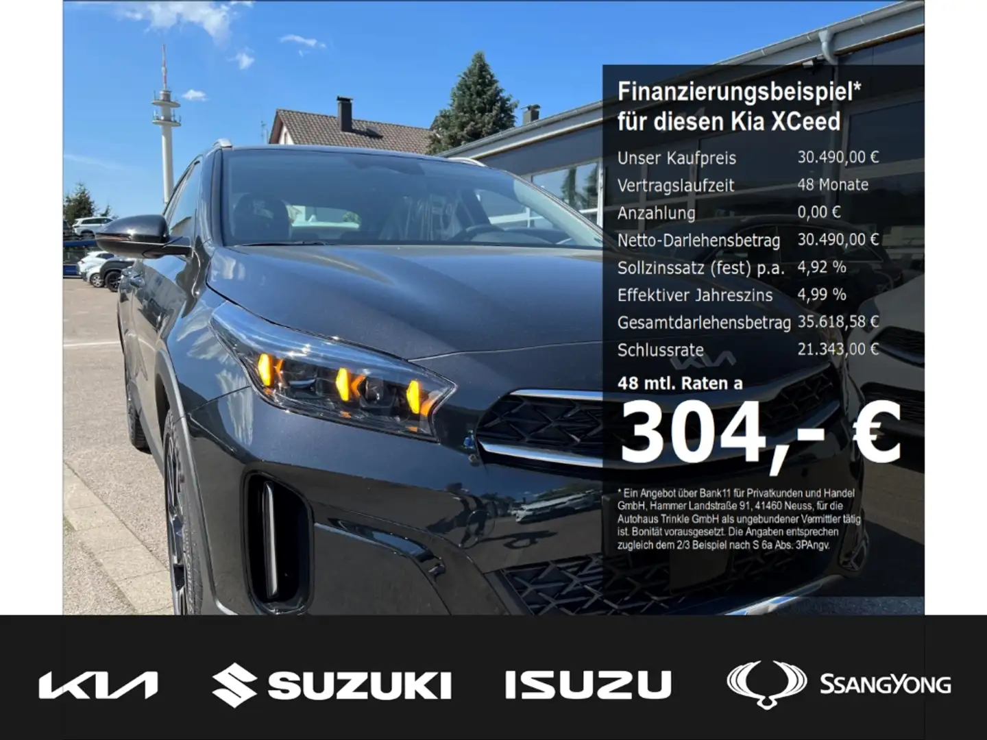 Kia XCeed 140 PS DCT Spirit Xclusive-Paket Navi Digitales Co Schwarz - 1