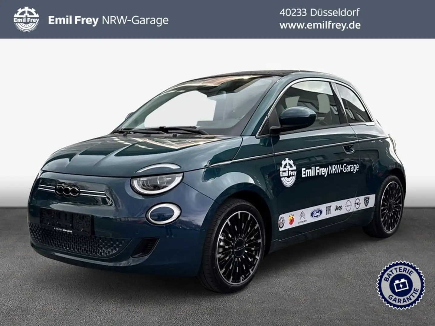 Fiat 500e 42kWh C la Prima (by Bocelli) Verde - 1