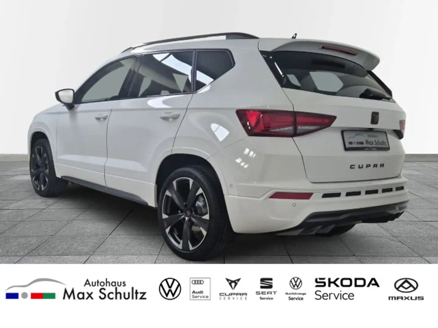 CUPRA Ateca 2.0 TSI 4Drive DSG+LED+NAVI+19 ZOLL+5J GAR Weiß - 2