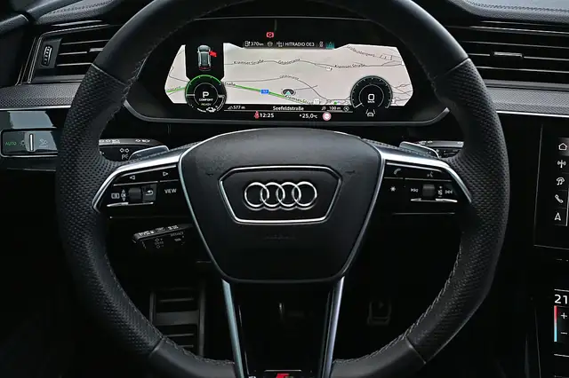 Audi Q8 e-tron Q8 55 e-tron quattro 106kWh S Line ACC, AHK, Ma... Ansicht 16