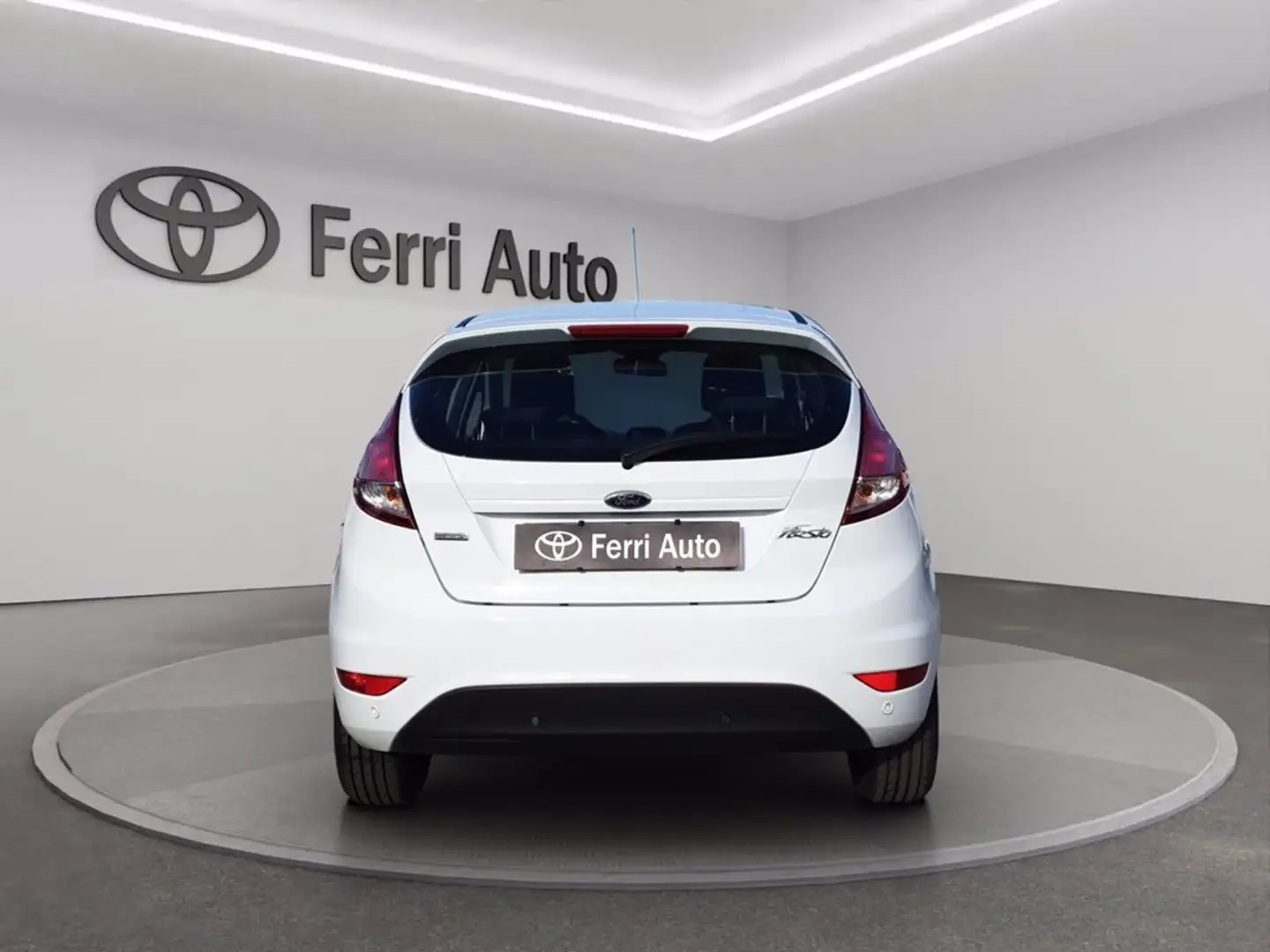 Ford Fiesta 5p 1.0 ecoboost titanium 100cv Wit - 2