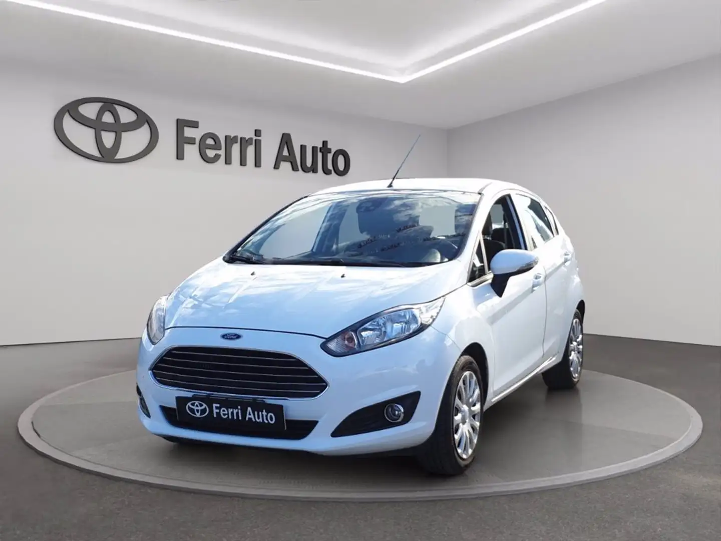 Ford Fiesta 5p 1.0 ecoboost titanium 100cv Wit - 1