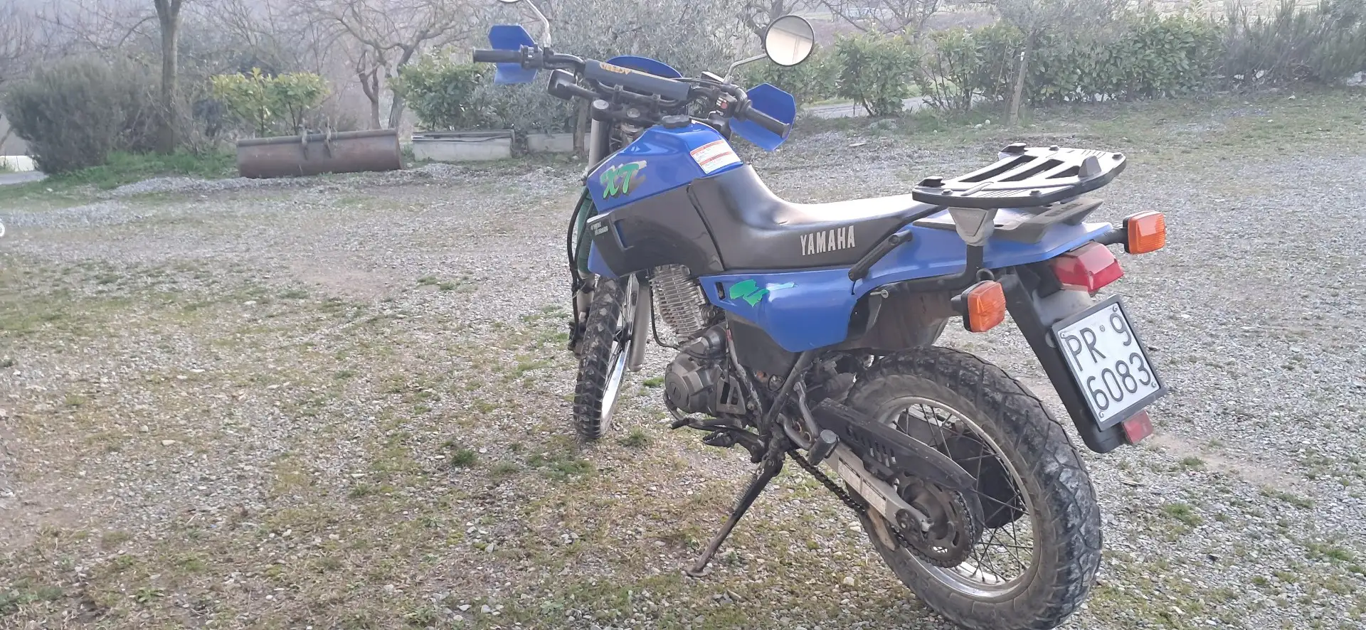 Yamaha XT 600 E Modrá - 2