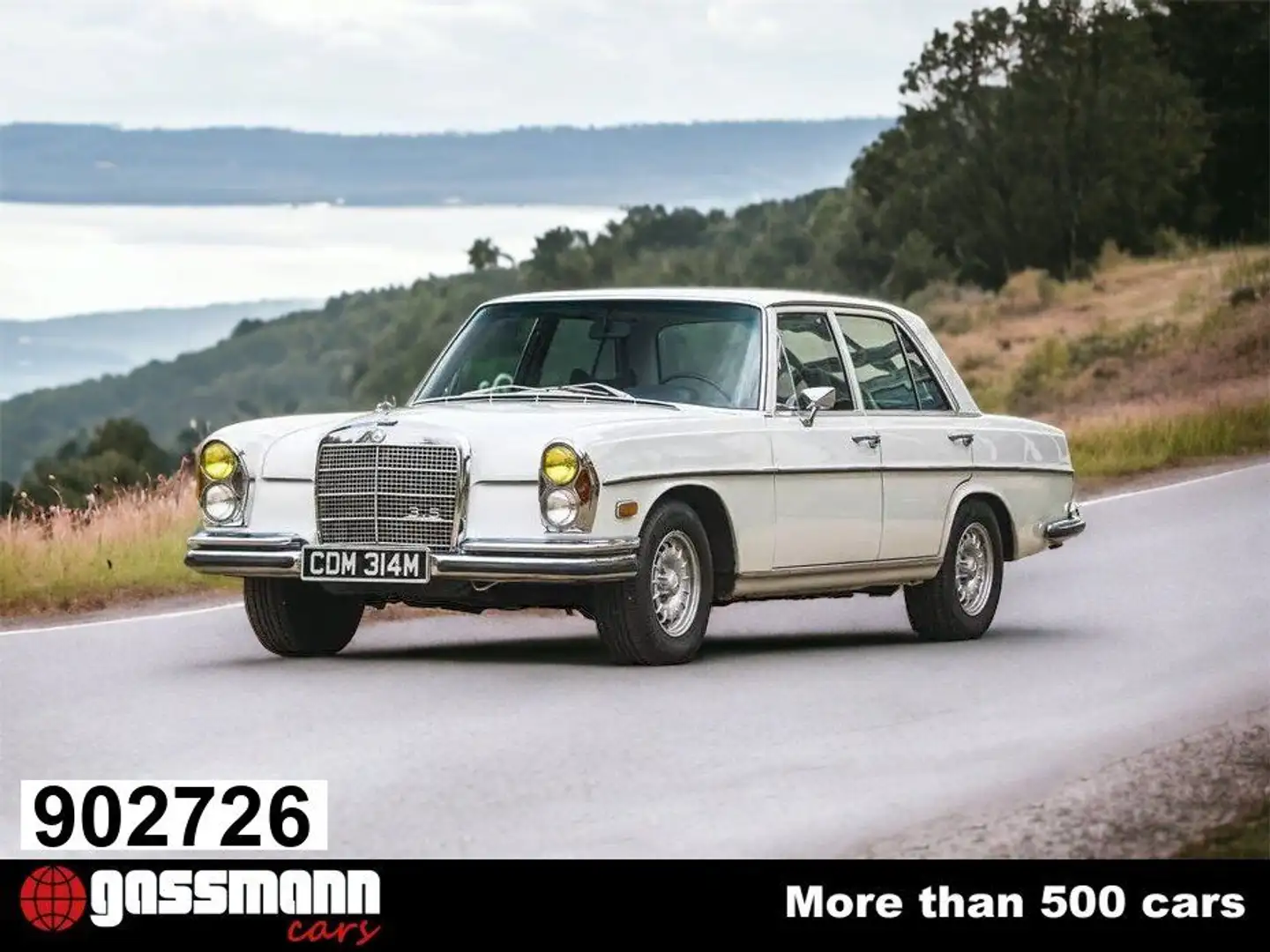 Mercedes-Benz 280 SE 3.5 Limousine W108 Beyaz - 1