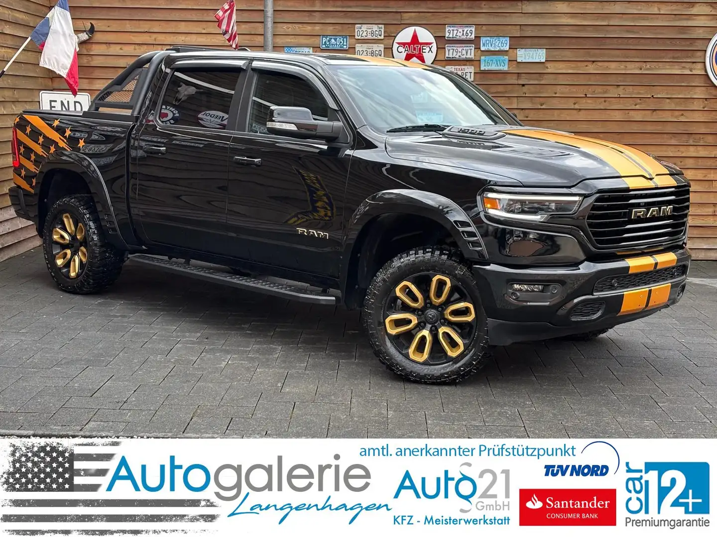 Dodge RAM 1500 5,7 Laramie LPG CrewCab LED AHK Schwarz - 1
