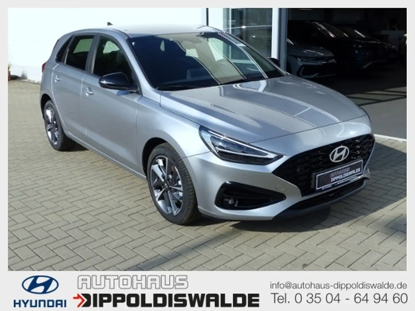 Hyundai i30 1.5 T-GDi 48V 6-MT Advantage Argent - 1