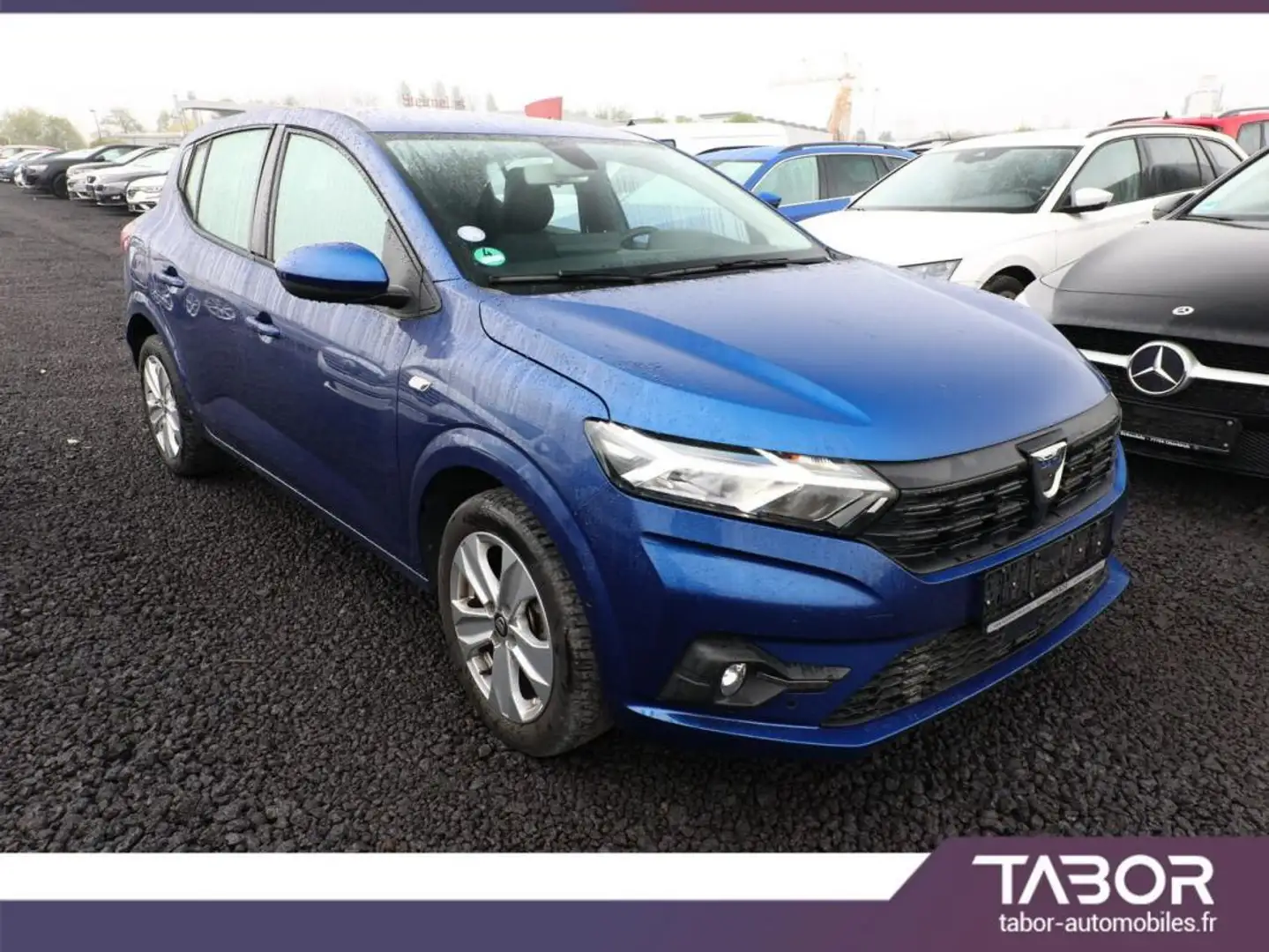 Dacia Sandero III 1.0 TCe 90 Comfort GPS Cam Bleu - 2