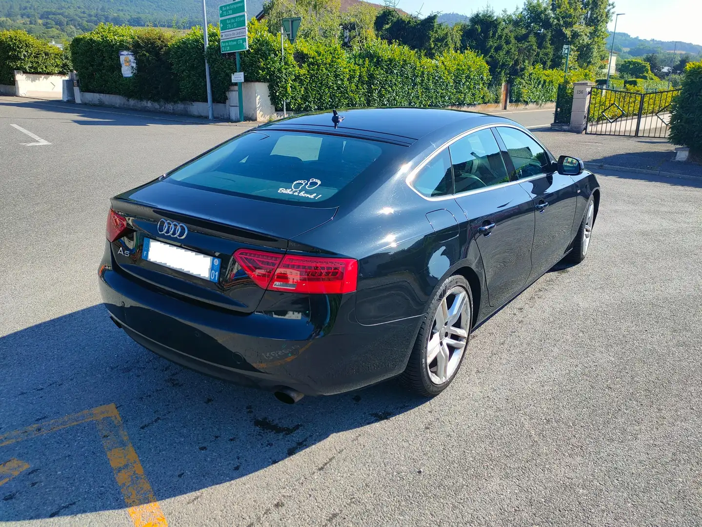 Audi A5 A5 Sportback 2.0 TFSI 211 S line Multitronic A Noir - 2
