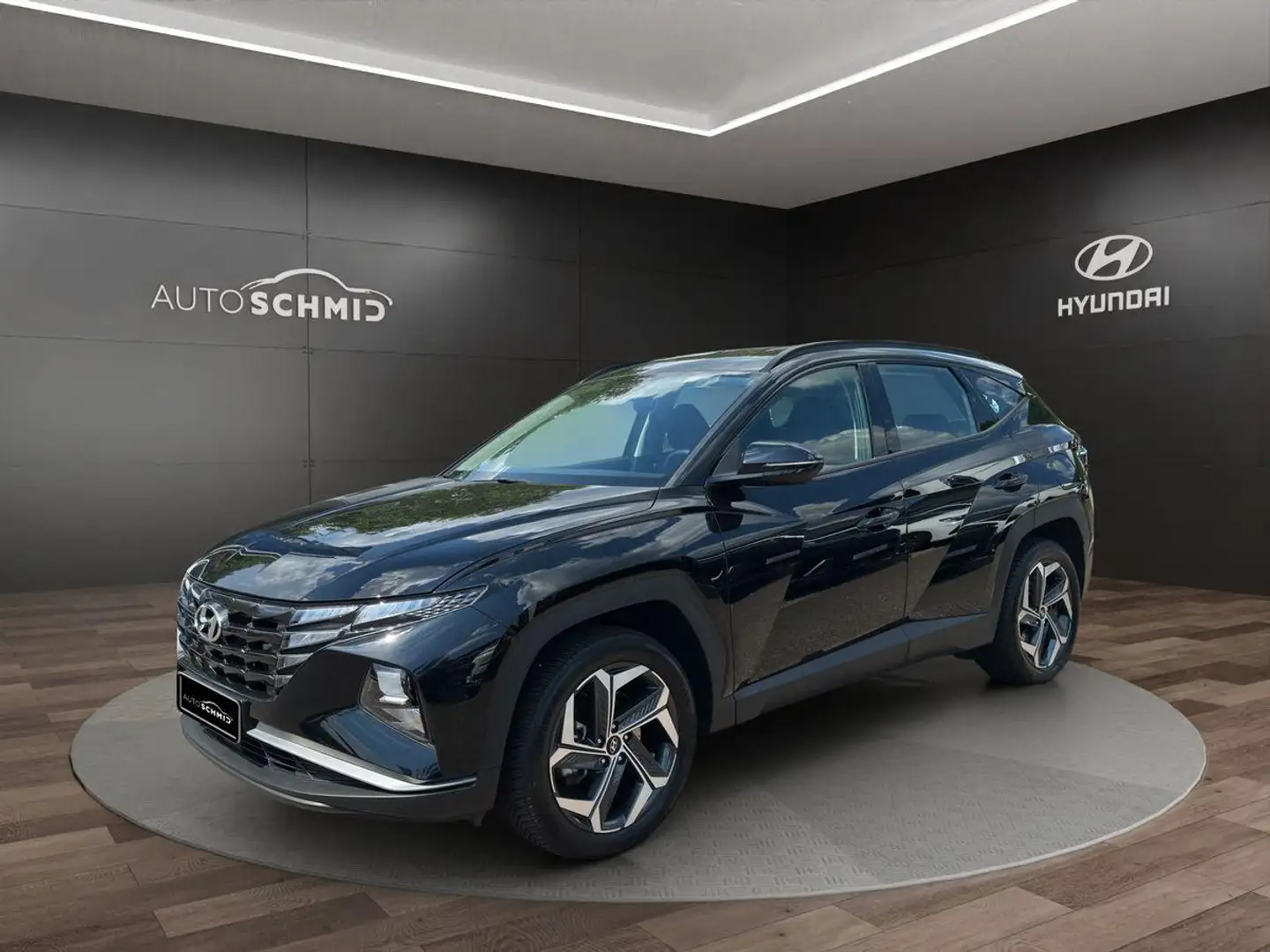 Hyundai TUCSON Plug-In Hybrid 4WD 1.6 T-GDI  PDC v+h RFK ACC Noir - 1