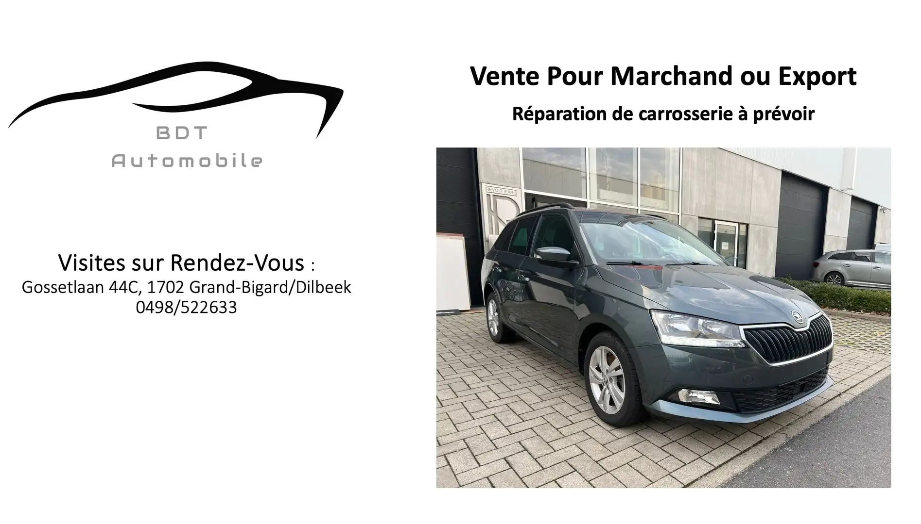 Skoda Fabia SW 1.0 TSI DSG ** Marchand ou Export Uniquement** - 1