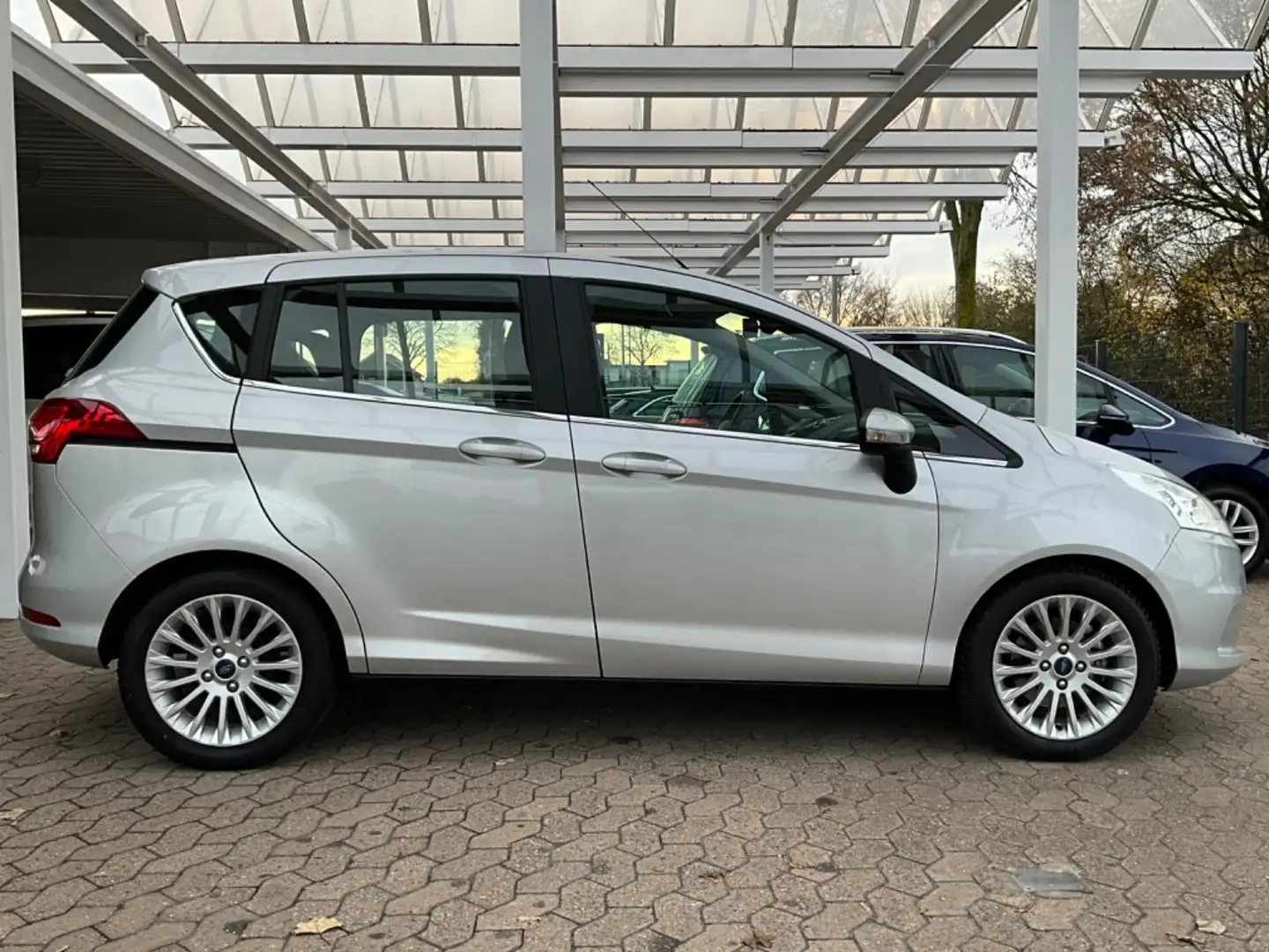Ford B-Max B-MAX Titanium*Klima*Alu*1Hand*75TKM Zilver - 1