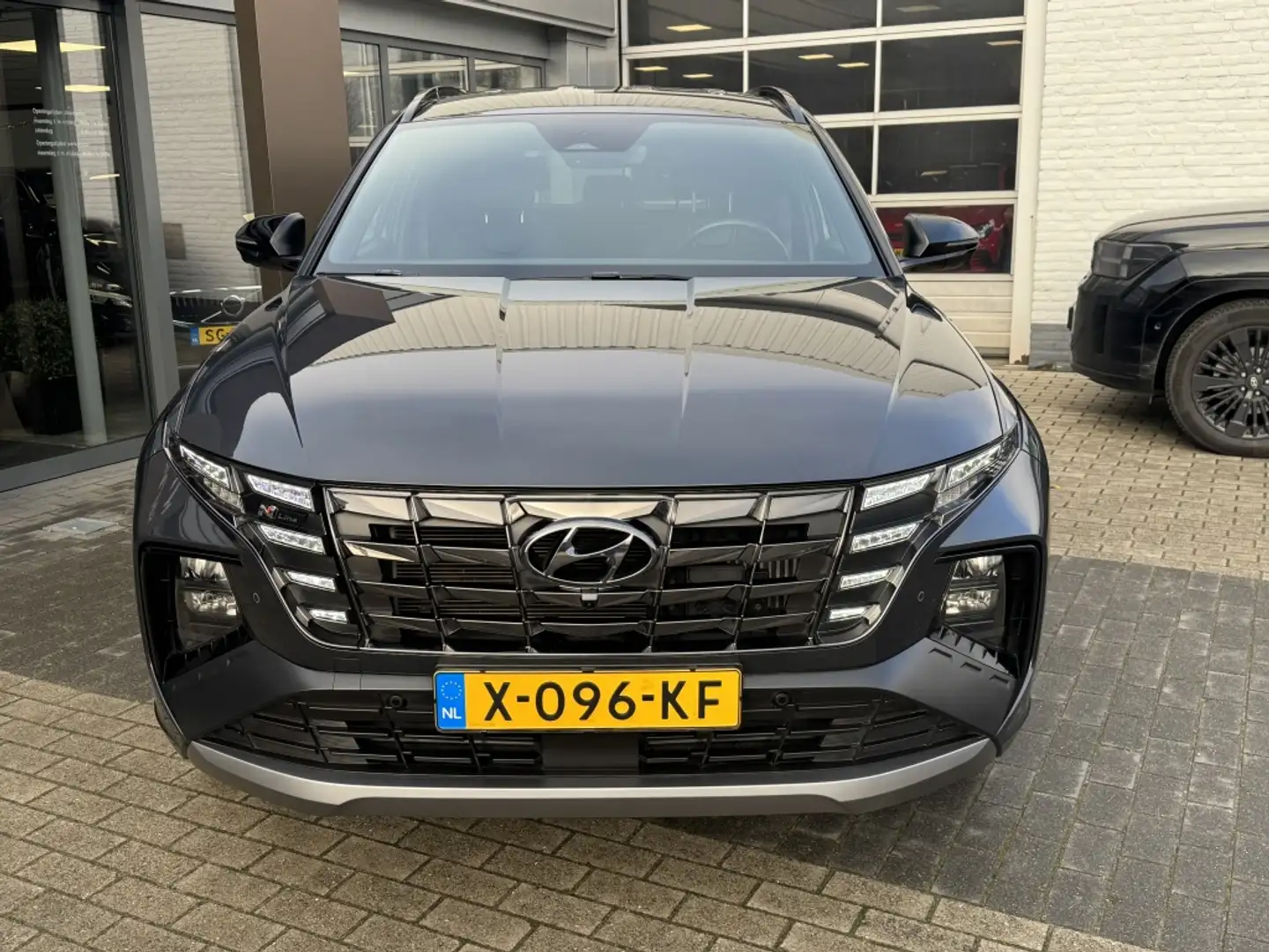 Hyundai TUCSON 1.6 T-GDI HEV N Line | Trekhaak 1650kg! | 1e eigen Grijs - 2