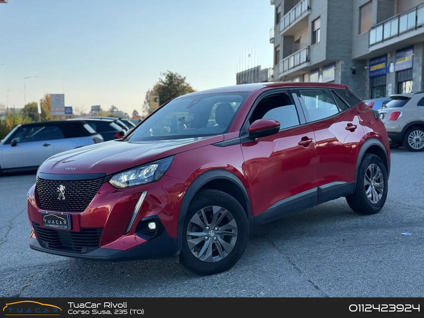 Peugeot 2008 1.5 Blue HDI 100 Active - PROMO FINANZIARIA - Rot - 1