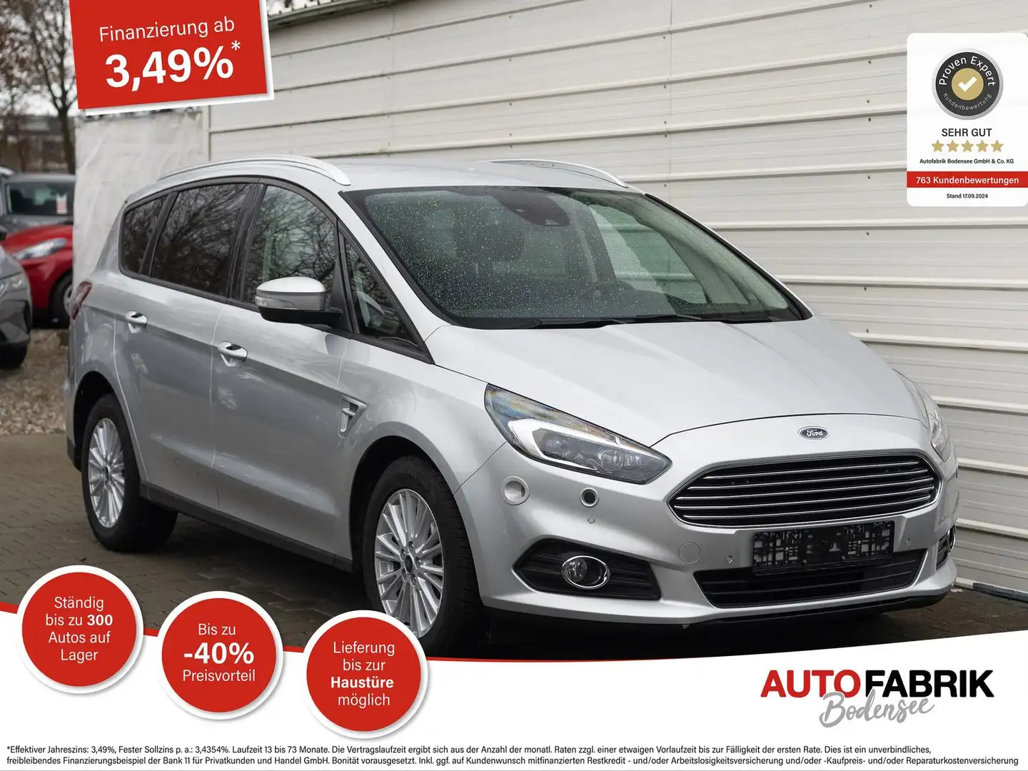 Ford S-Max 2.0 EcoBlue D *NAVI*KAMERA Plateado - 1