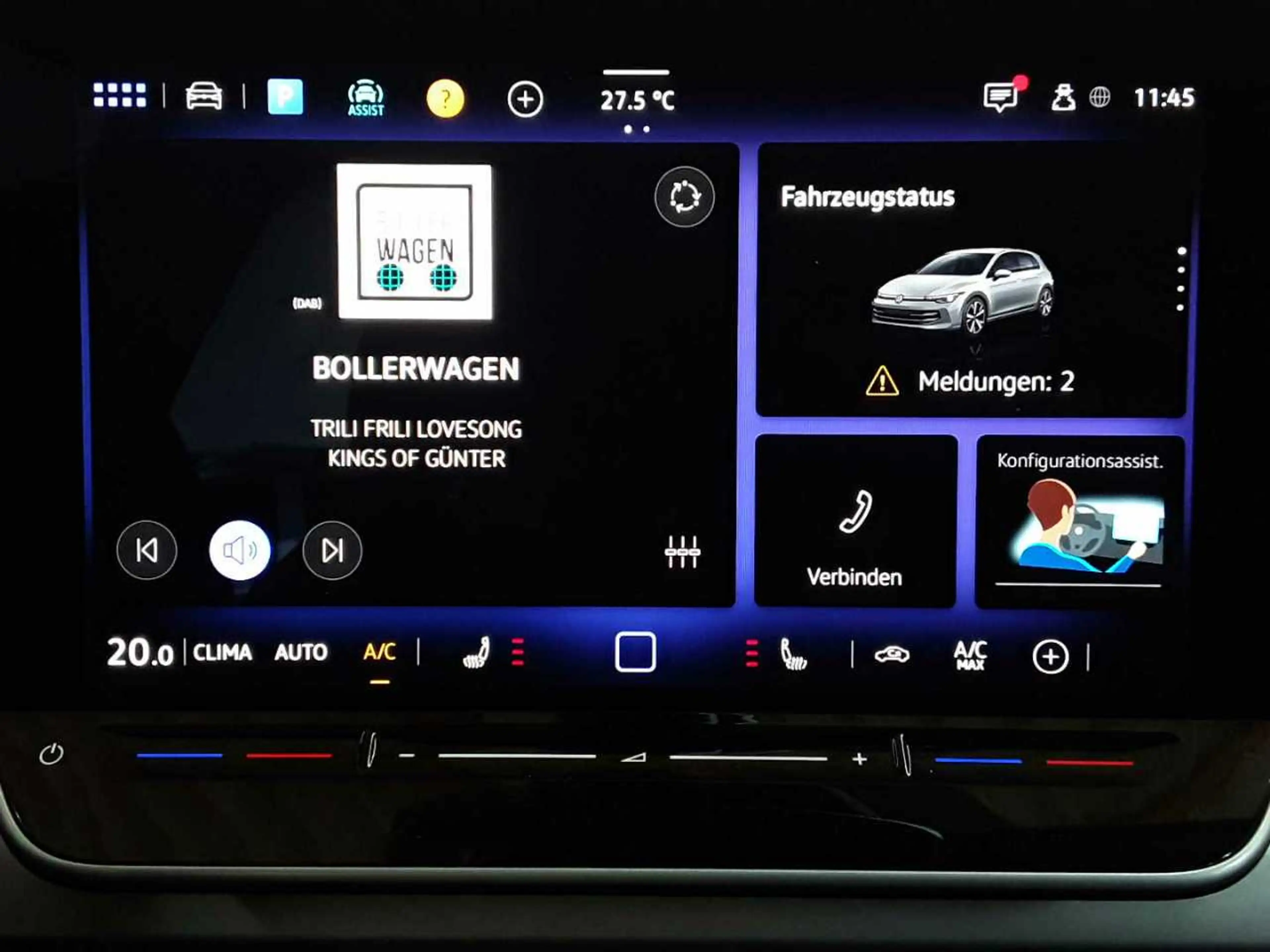 Volkswagen Golf Golf 1.5 eTSI DSG Life ACC APP SHZ — photo 12