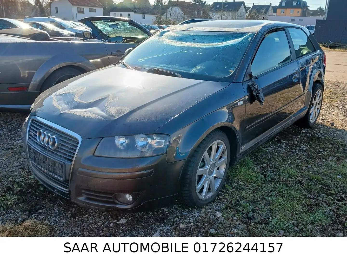 Audi A3 2.0 TDI S line Sportpaket plus AUTOM. UNFALL Gris - 1