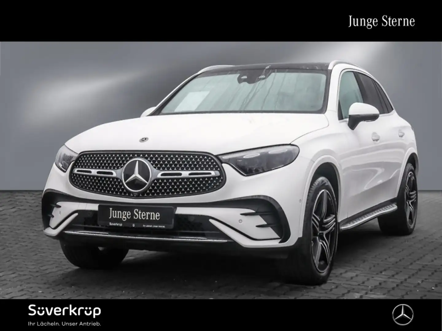 Mercedes-Benz GLC 400 e 4M AMG , BURM PREMIUM DISTR SPUR PANO Bílá - 2