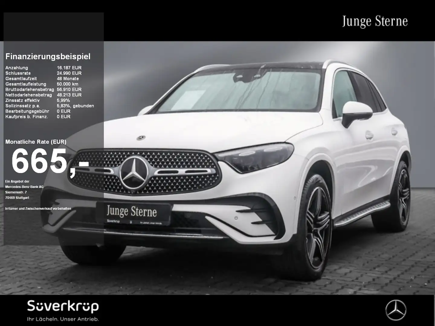 Mercedes-Benz GLC 400 e 4M AMG , BURM PREMIUM DISTR SPUR PANO Alb - 1