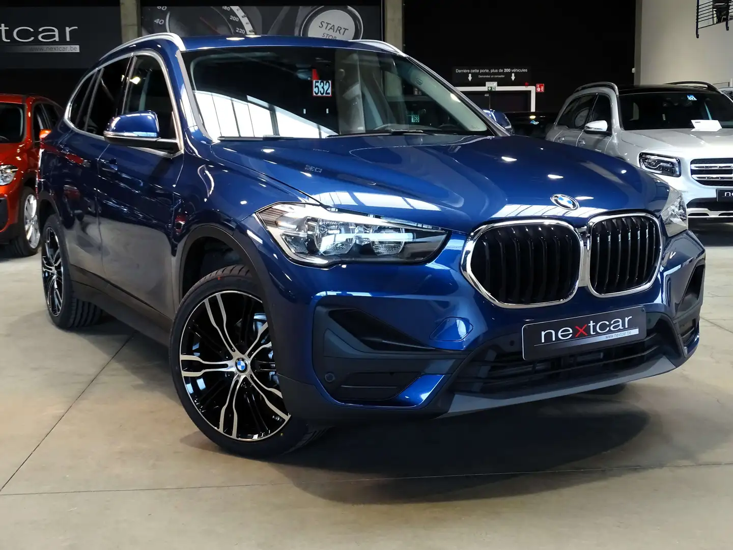 BMW X1 16d SDrive *NAVI PRO-CRUISE-CUIR-PARKING AV\u0026A Bleu - 2
