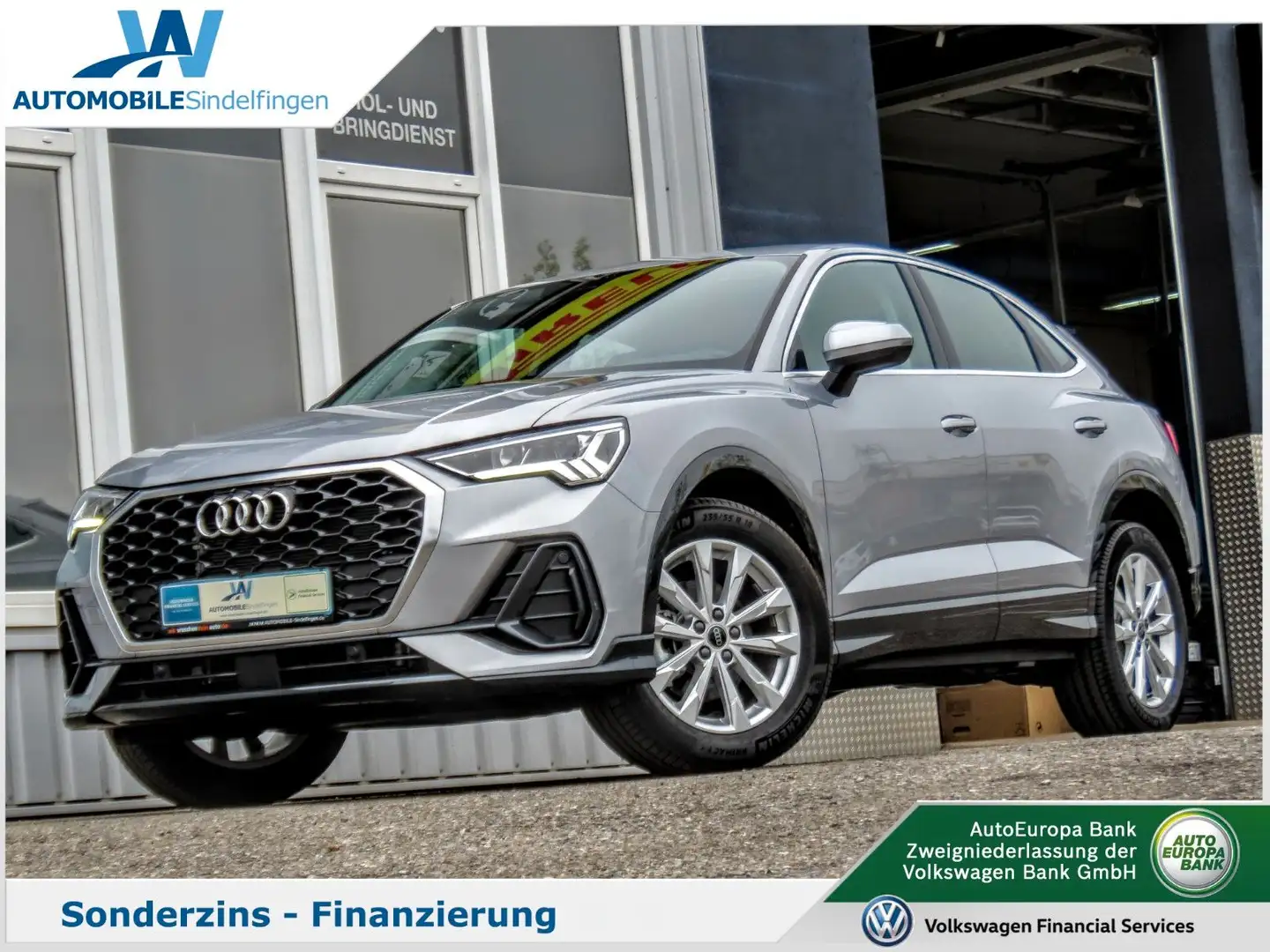 Audi Q3 Sportback 35TFSI S tronic LED KAMERA KEYLESS Argento - 1