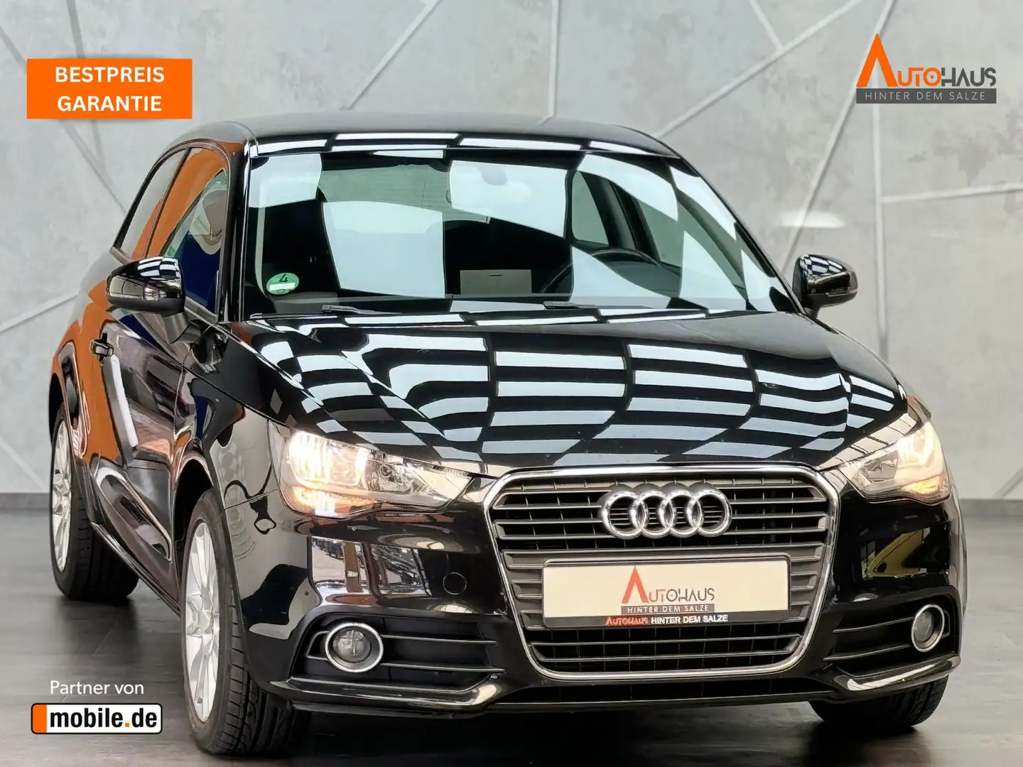 Audi A1 ambition 1.6 TDI |PDC|KLIMA|NAVI Schwarz - 1