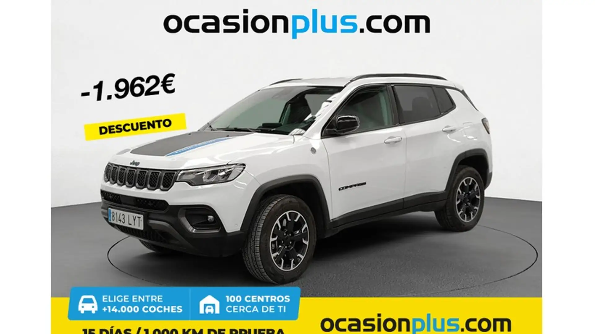 Jeep Compass 1.3 PHEV Trailhawk EAWD Aut. 240 Wit - 1