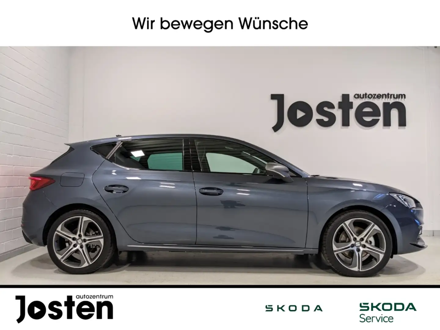 SEAT Leon FR 2.0 TSI DSG LED Pano StHz Beats Navi Gris - 2