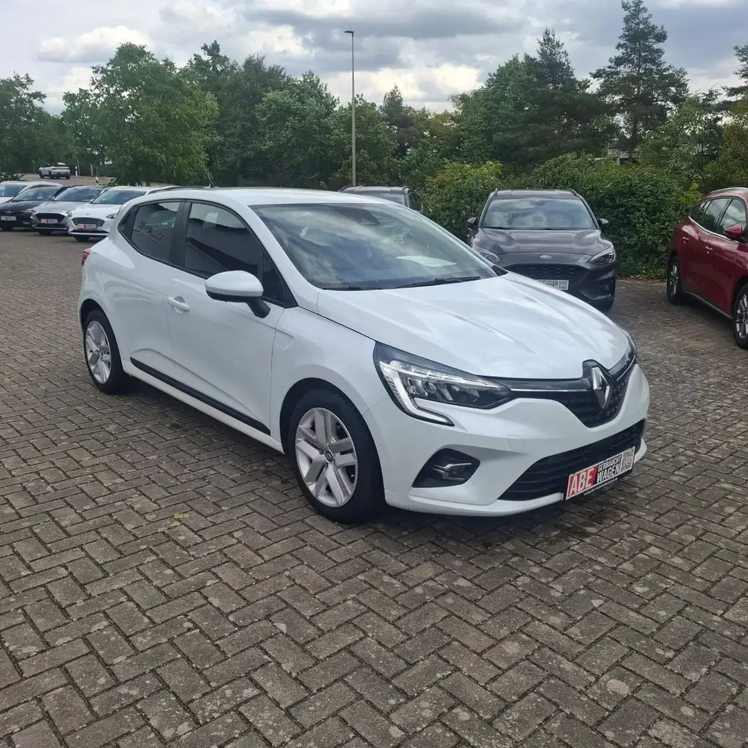 Renault Clio V 1.0 SCe Business Edition Navigation PDC Blanc - 2