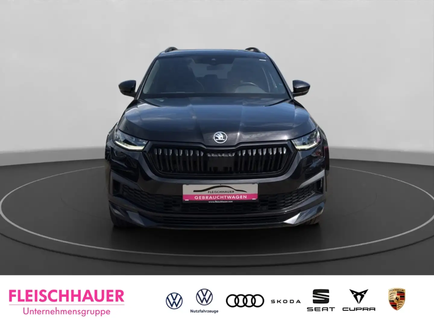 Skoda Kodiaq Sportline 4x4 2.0 TDI DSG+KLIMAAUT+ACC Schwarz - 2